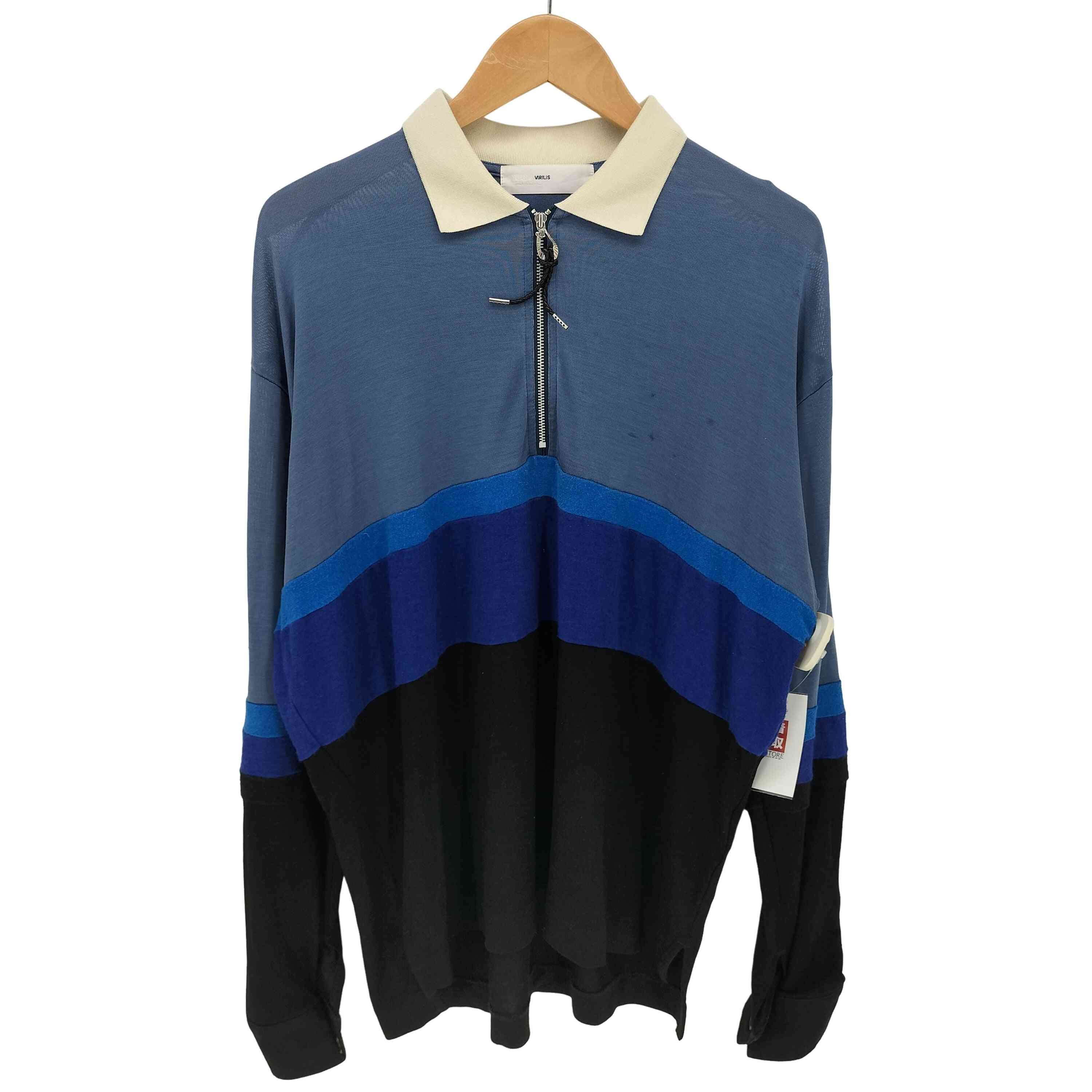 21SS MIX JERSEY ZIP PULLOVER【1143390119552】