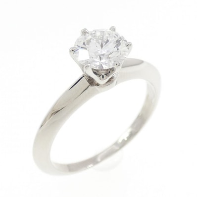 ティファニー クラシックソリティア リング 0.70CT