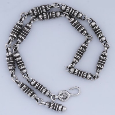 CHROME HEARTS バレル リンク ネックレス 15リンク