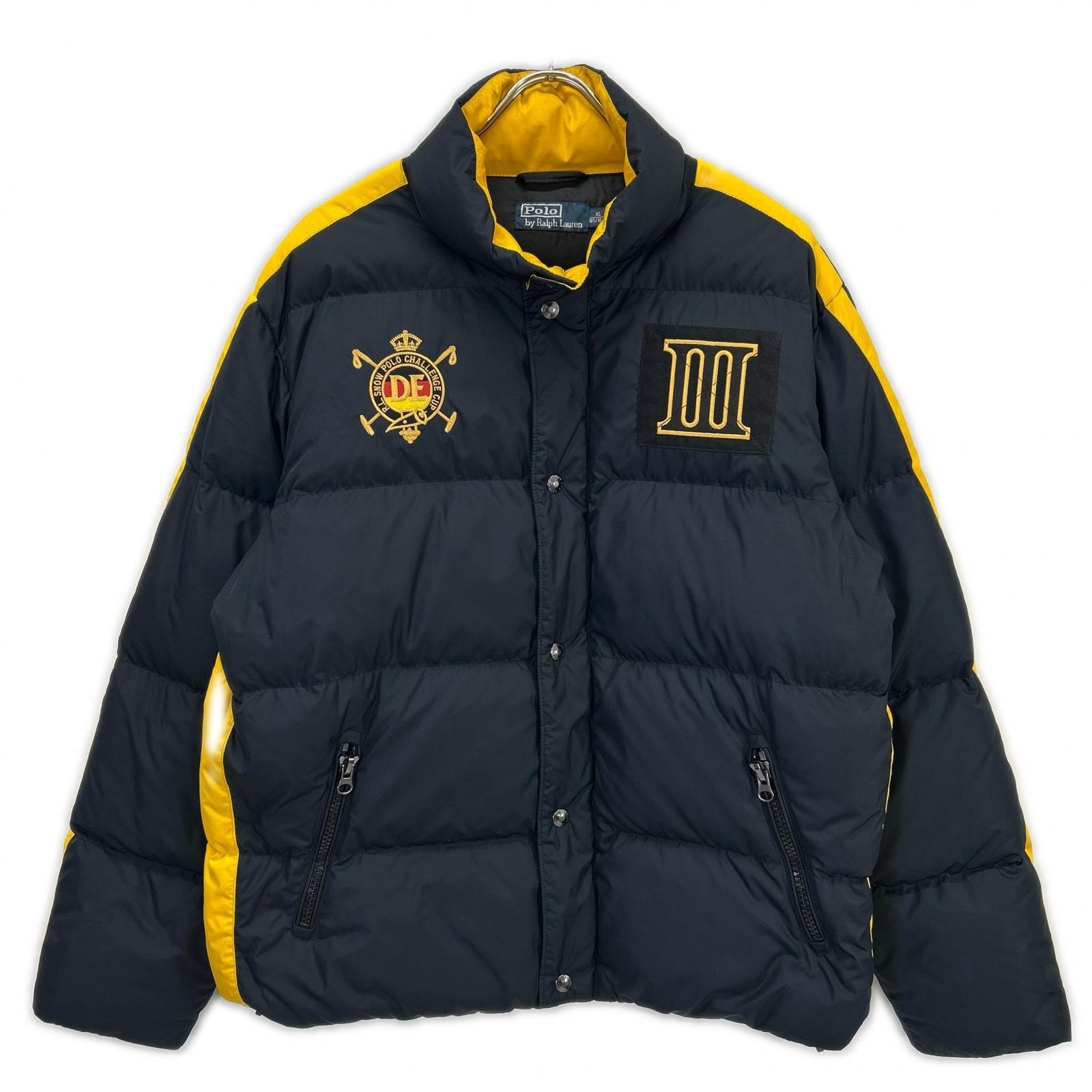ポロ ラルフローレン 7257612SPRJ ブラック スノー ポロ チャレンジカップ ダウンジャケット XL
