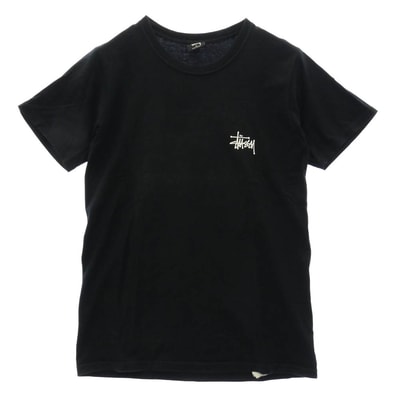 STUSSY ステューシー Tシャツ ロゴ プリント Tシャツ ブラック系 S【中古】