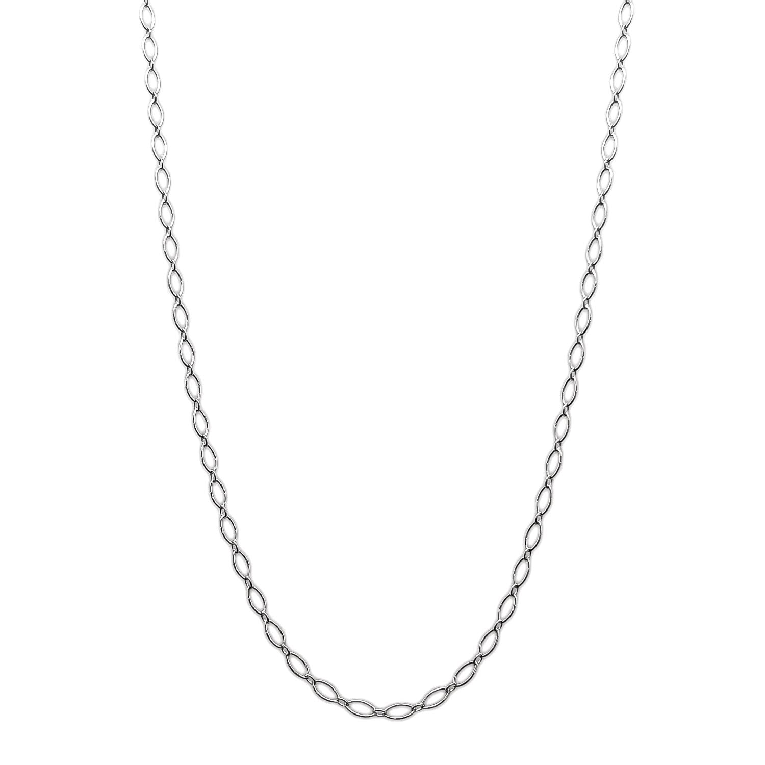 TIFFANY&Co. ティファニー オーバルリンクチェーン チェーンのみ 46.5cm ネックレス
SV925 シルバー 新品仕上済 レディース
【中古】