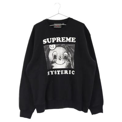 Supreme x HYSTERIC GLAMOUR Crewneck "Black"
