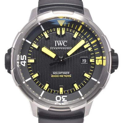 IWC IWC SCHAFFHAUSEN IW356801 アクアタイマー オートマティック 2000 自動巻き メンズ 美品 箱・保証書付き 腕時計 I#148045