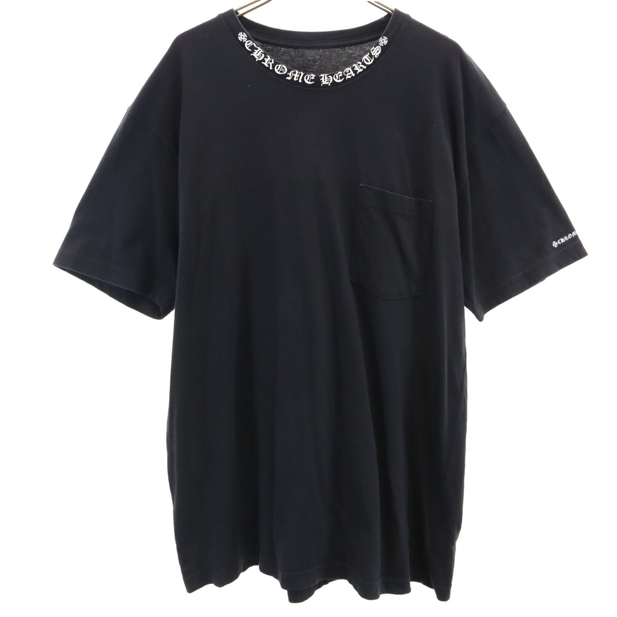 クロムハーツ ネックロゴ ショートスリーブ Tシャツ 