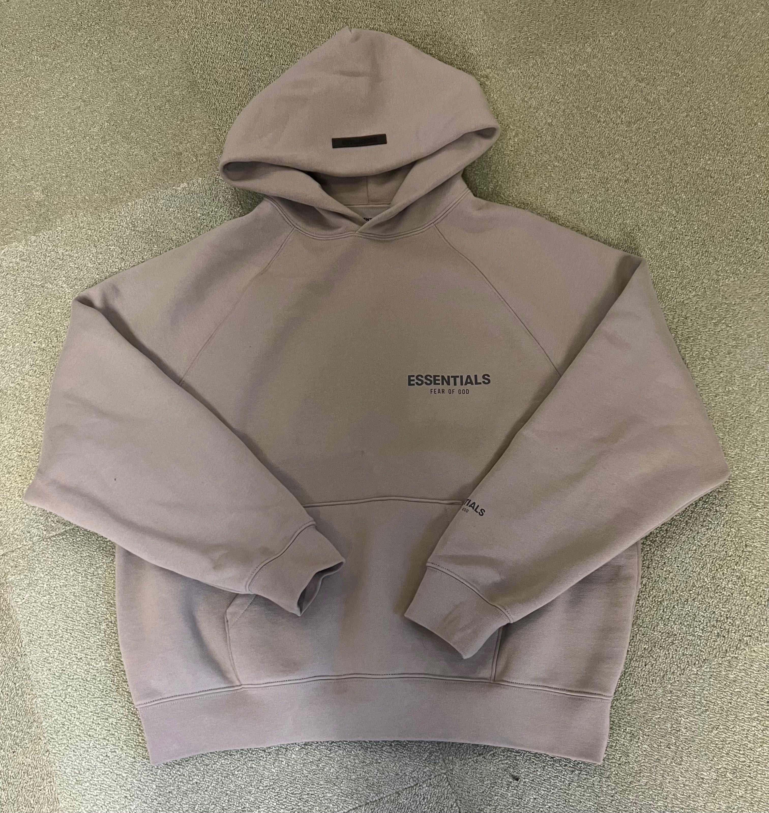 FEAR OF GOD ESSENTIALS PULLOVER HOODIE "string"