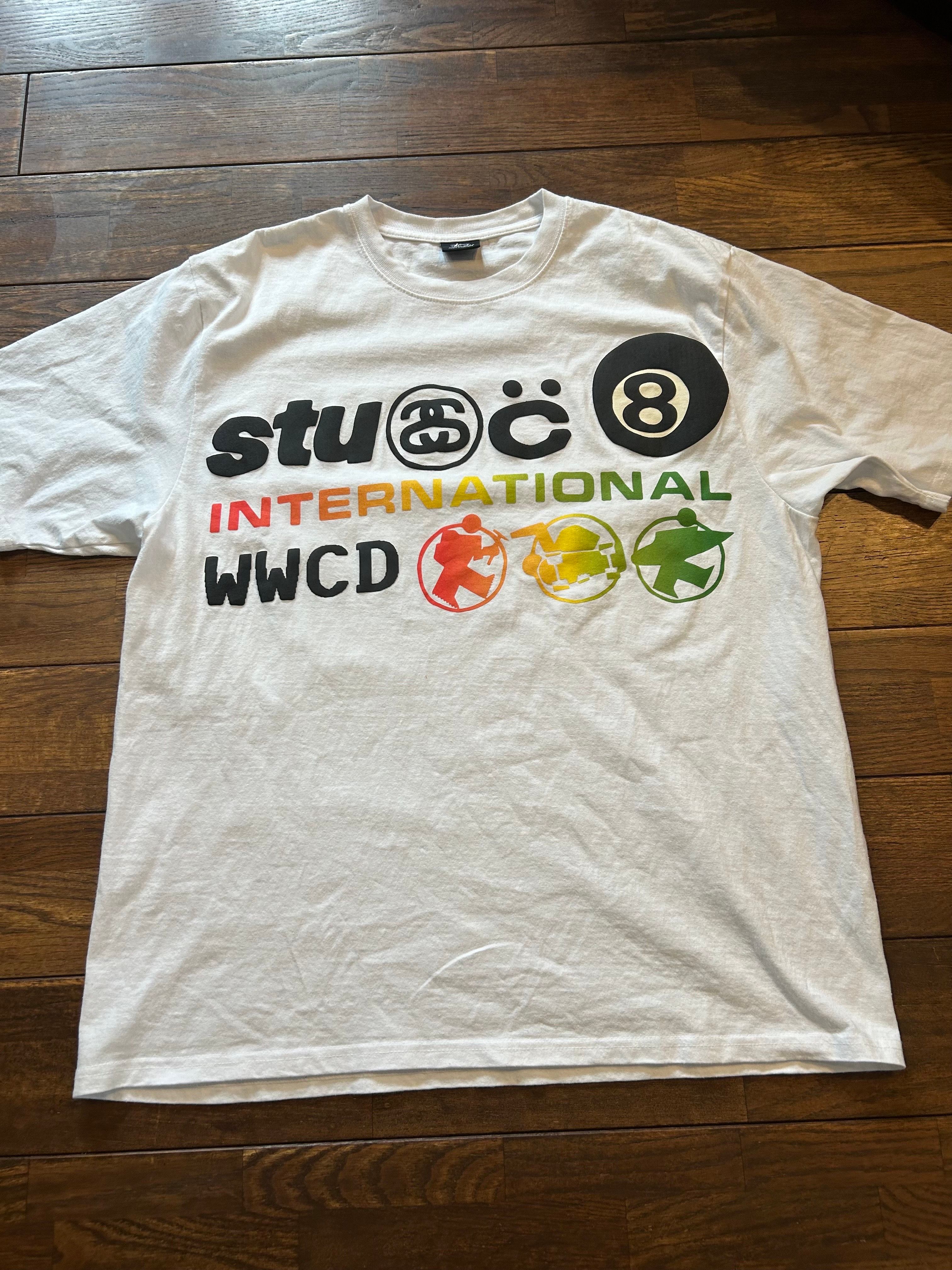 Stussy CPFM INTERNATIONAL TEE "White"