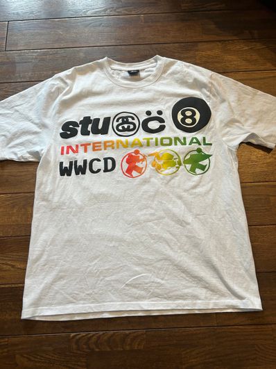 Stussy CPFM INTERNATIONAL TEE "White"