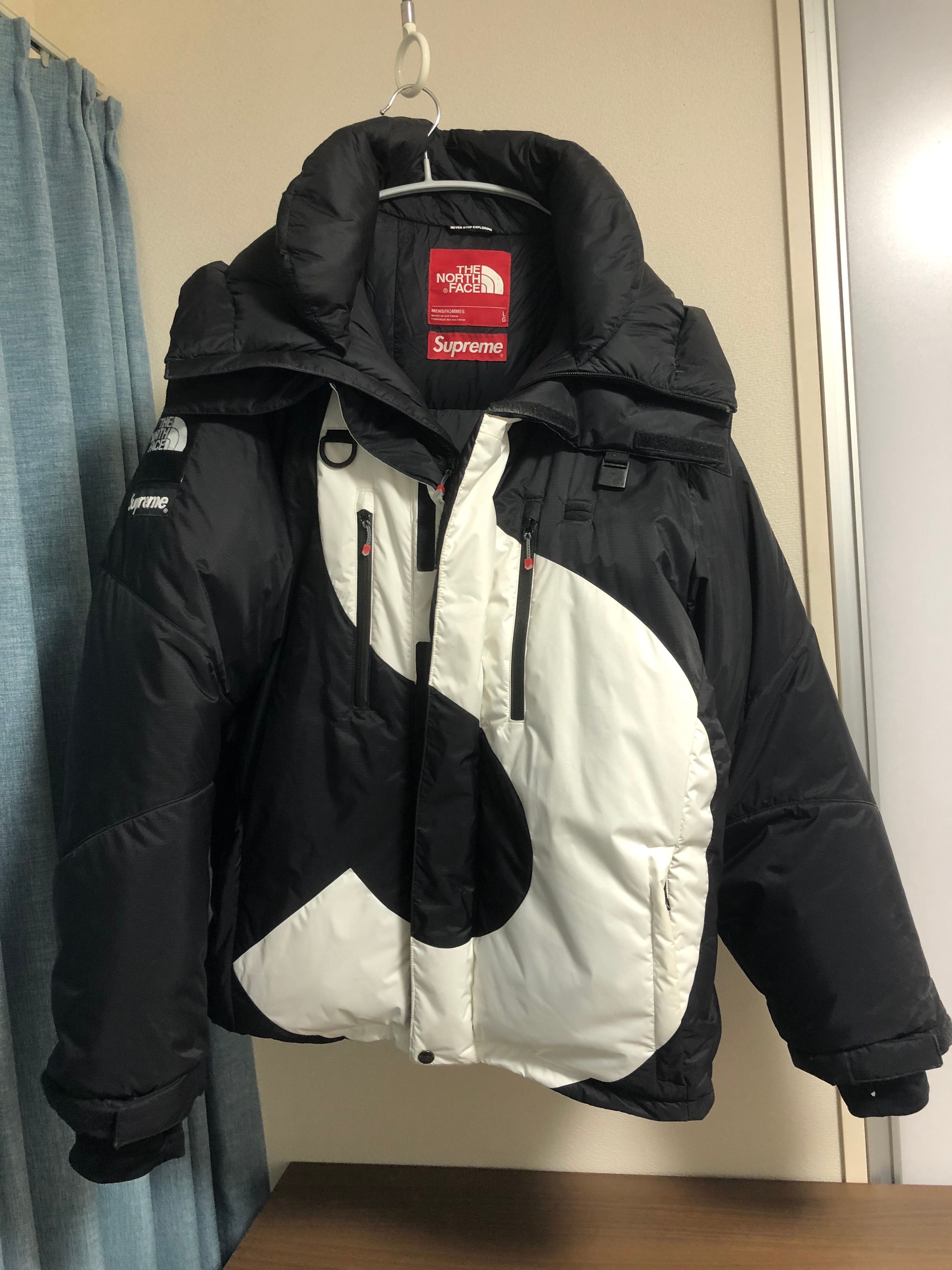 Supreme x The North Face Summit Series S Logo Himalayan Parka "Black"
