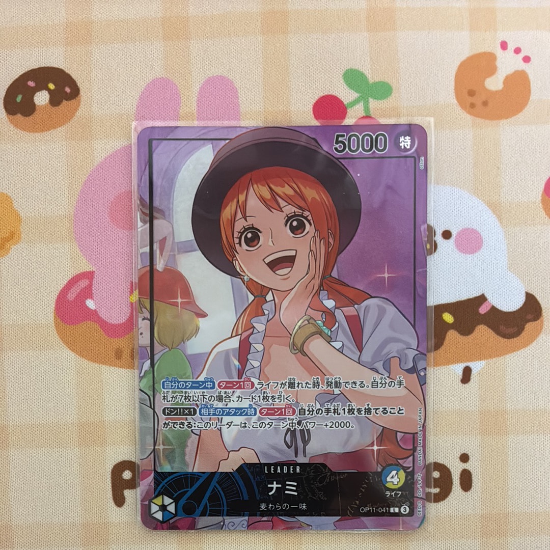 PSA10】ナミ L [OP11-041](プロモーションカード「オフィシャルプレイ