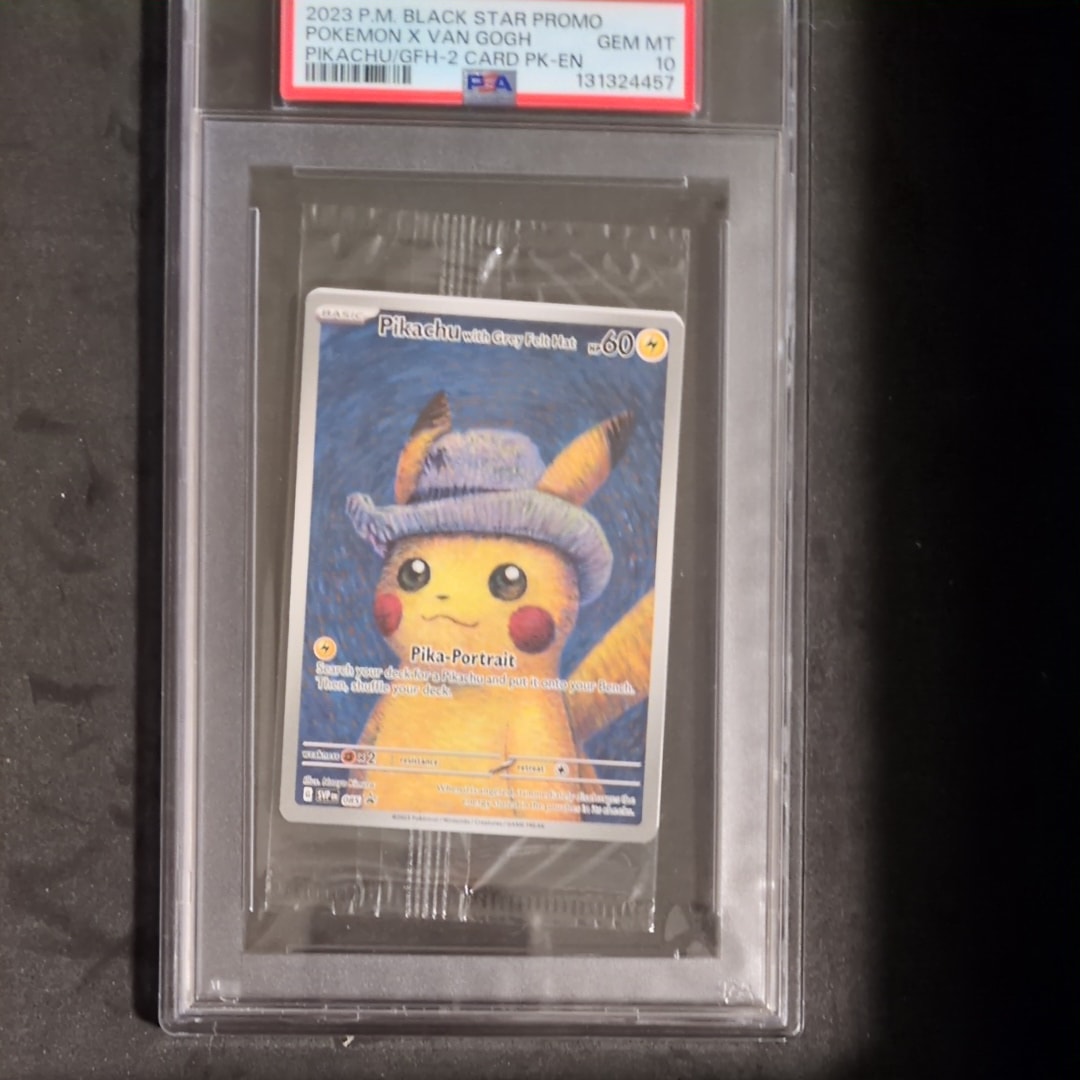 PSA9】ピカチュウ : プロモ [SVP EN 085](「ゴッホ展」 プロモーション