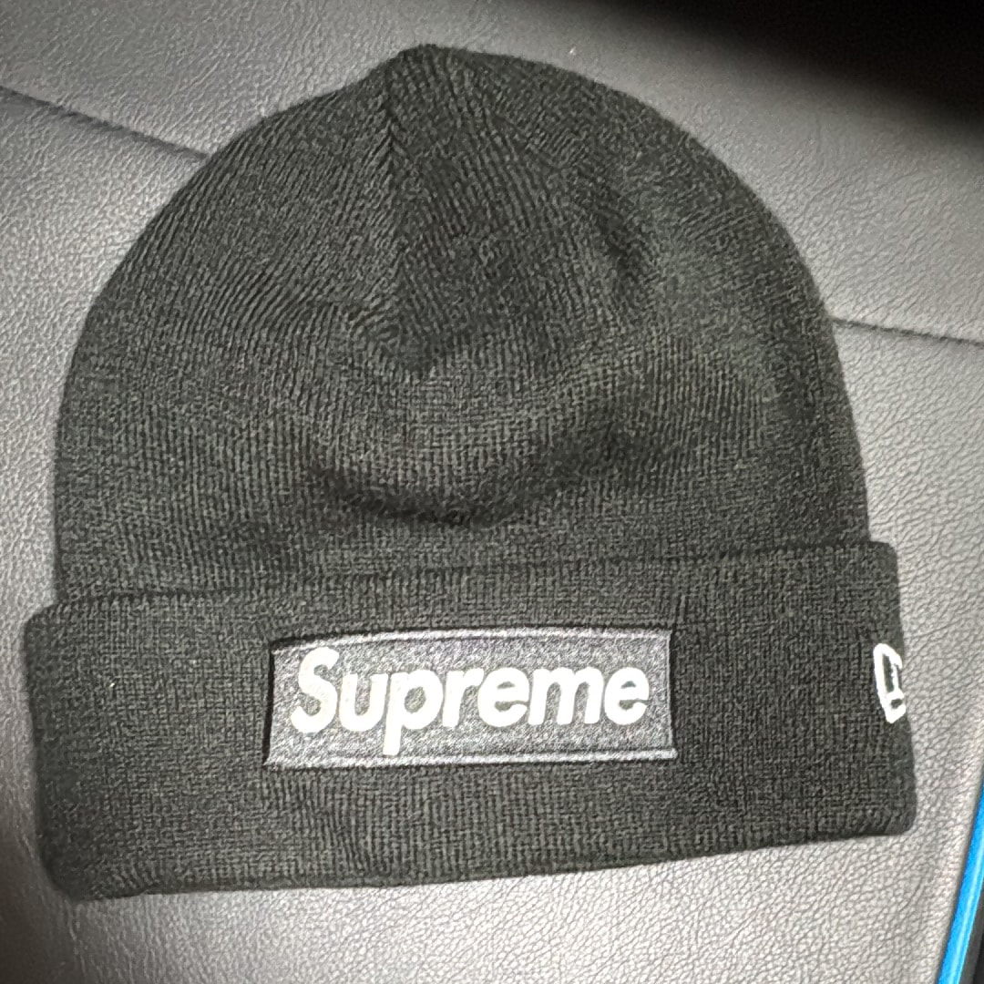Supreme New Era Box Logo Beanie "Black" (24FW)