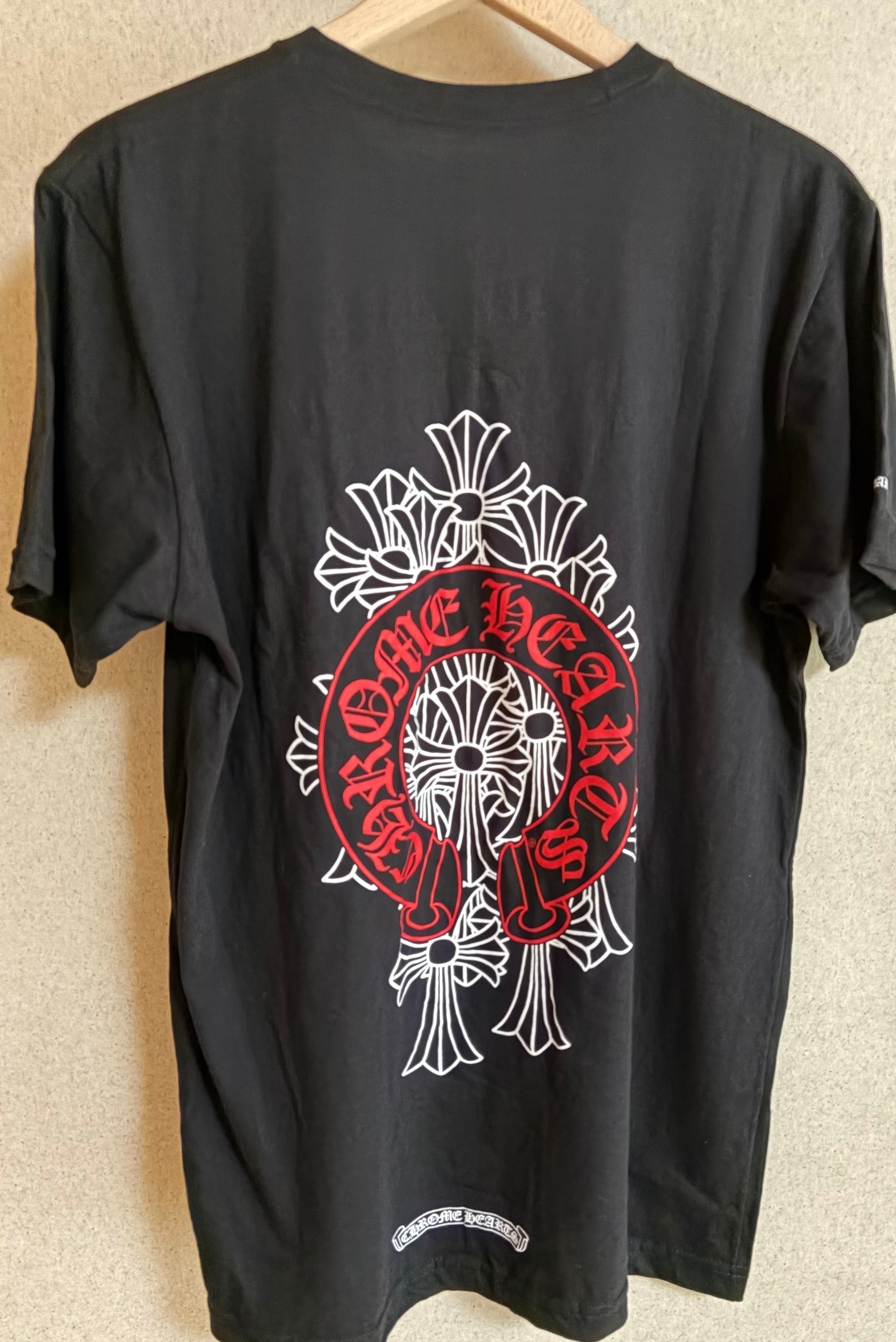 Chrome Hearts Cemetery Horseshoe T-shirt "Black"