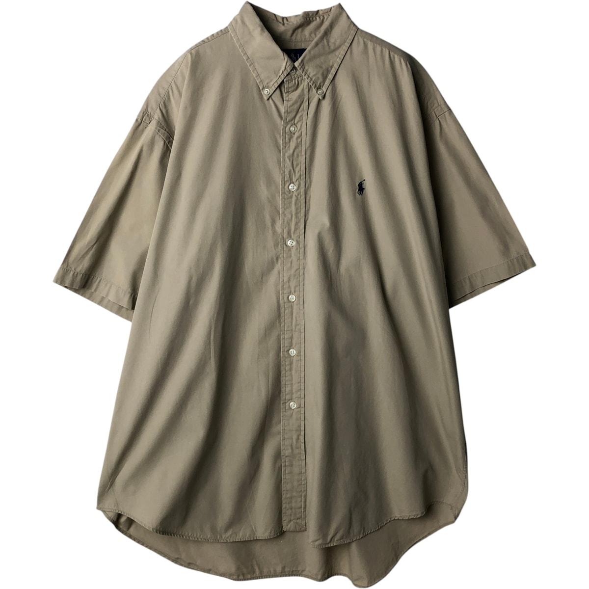 古着 ラルフローレン Ralph Lauren BLAKE 半袖 ボタンダウンシャツ メンズXL相当/eaa636678