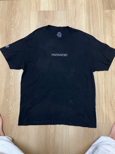 ASSC x Undefeated Paranoid Tee 3M Reflective "Black"