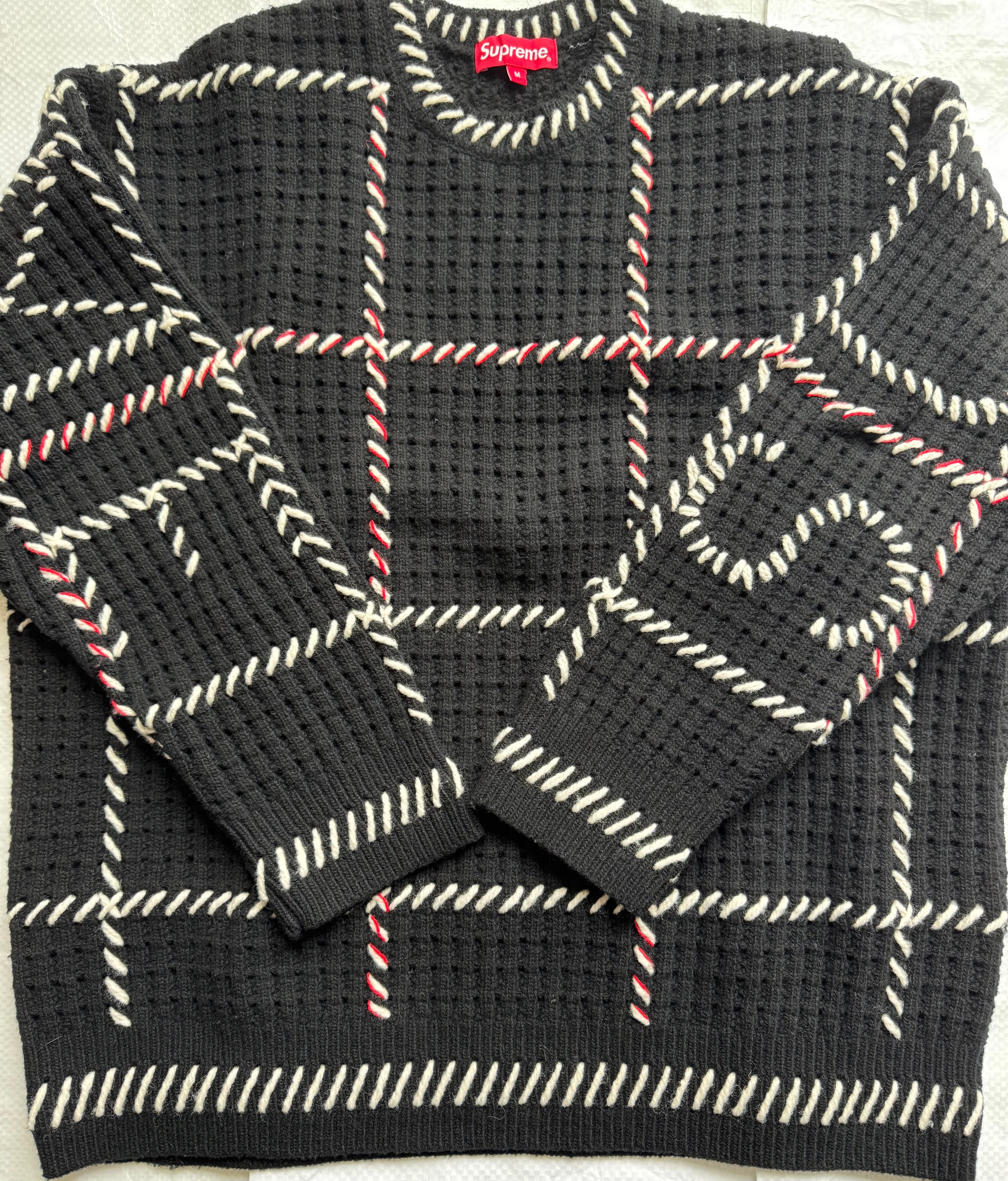Supreme Quilt Stitch Sweater 