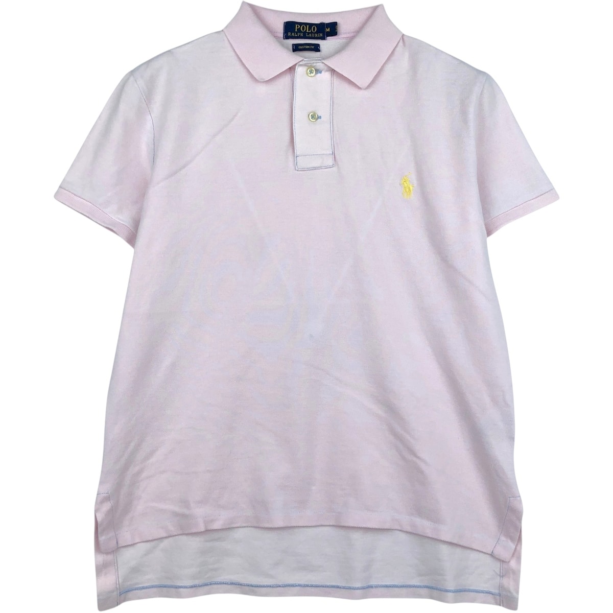 古着 ラルフローレン Ralph Lauren POLO RALPH LAUREN CUSTOM FIT 半袖 ポロシャツ メンズM相当/eaa643539