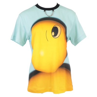 ルイヴィトン 【国内正規/24SS】RW242WW MRV FRTS42 LVダック 襟元チェーン付 半袖Tシャツ/ XS