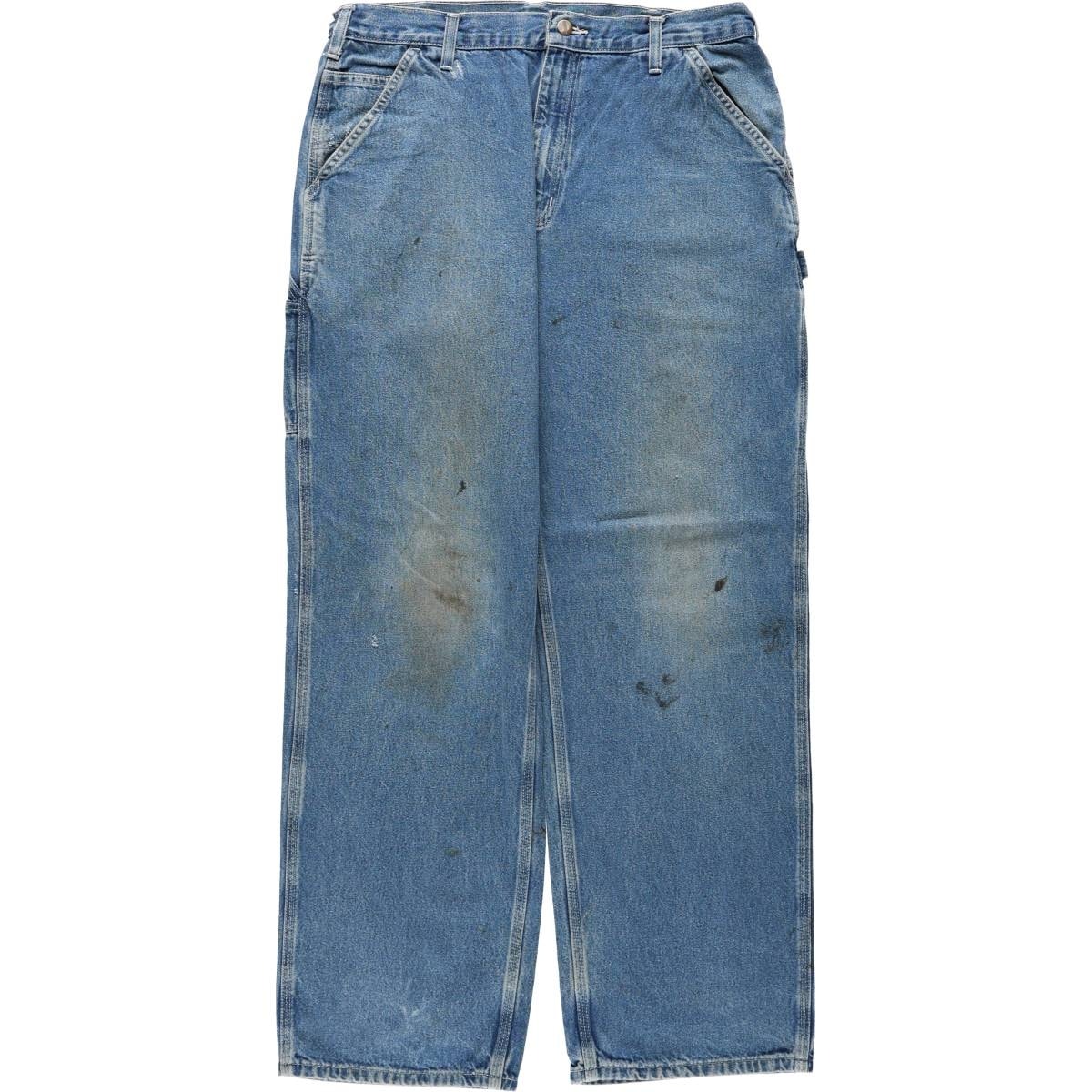 古着 カーハート Carhartt Dungaree Fit デニムペインターパンツ メンズw36相当/eaa668985