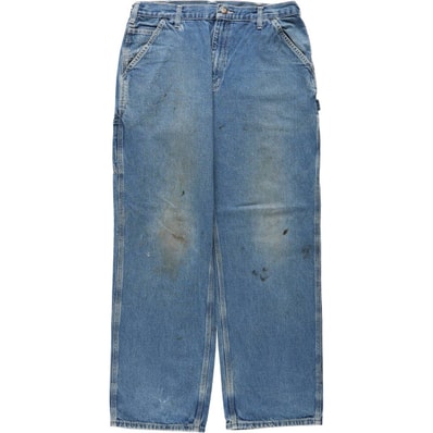 古着 カーハート Carhartt Dungaree Fit デニムペインターパンツ メンズw36相当/eaa668985