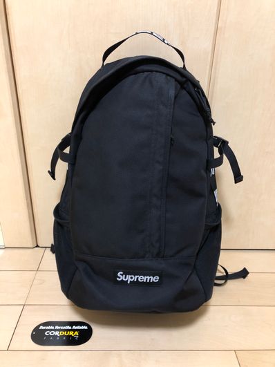 Supreme 18SS Backpack "Black"