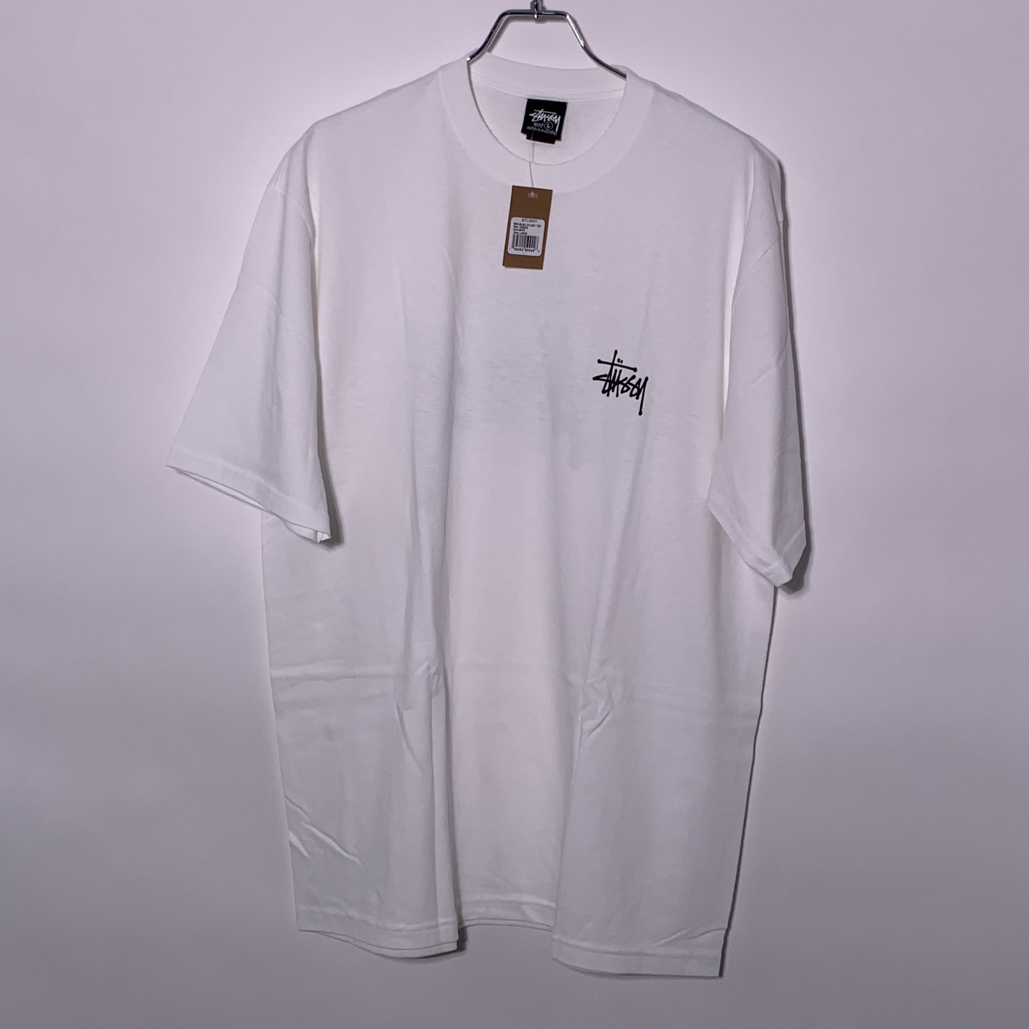 Stussy Basic Stussy Tee "White"