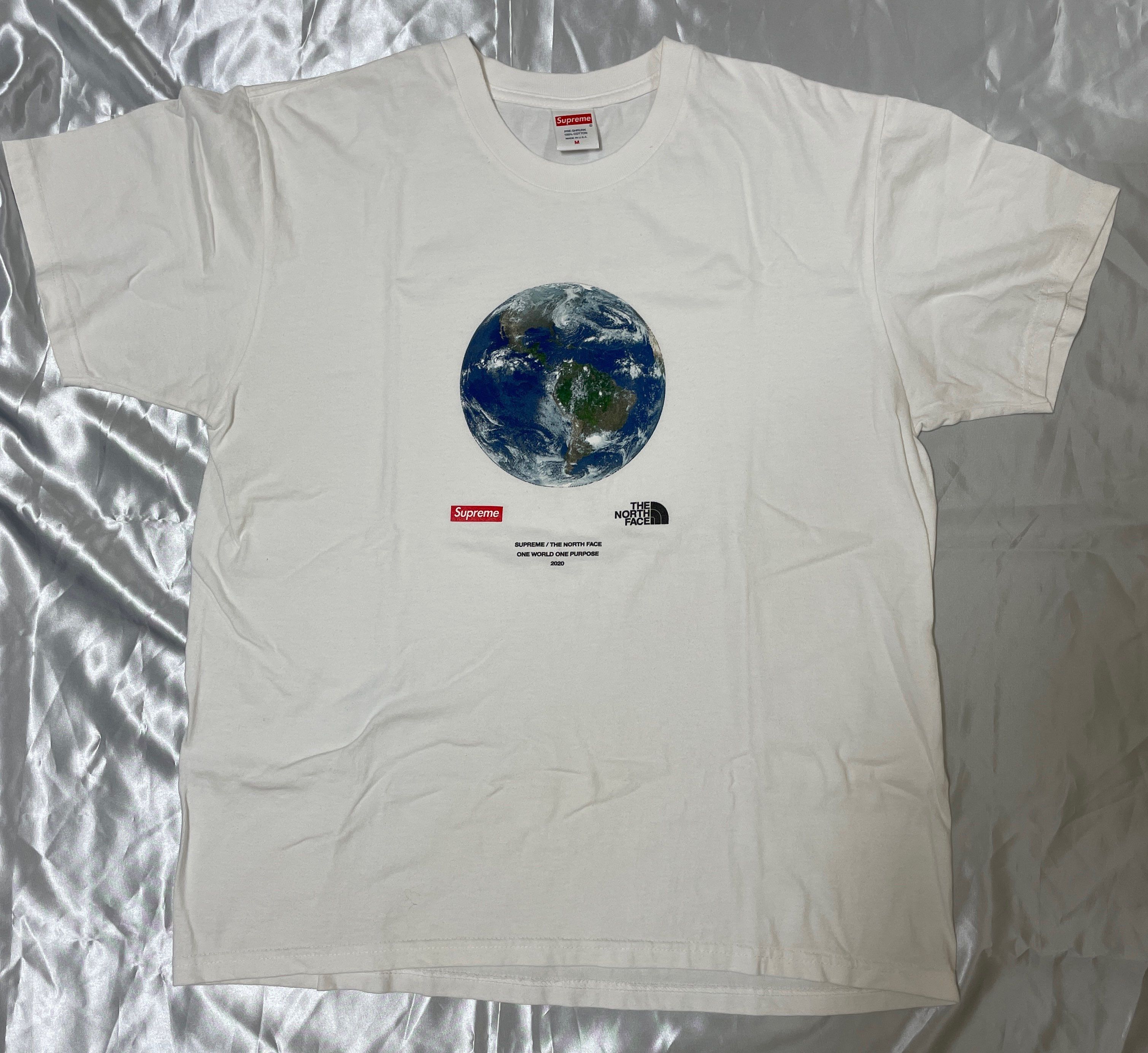 Supreme x The North Face One World Tee "White"