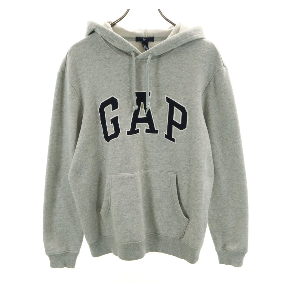 GAP ギャップ 長袖 スウェットパーカー S グレー 裏起毛