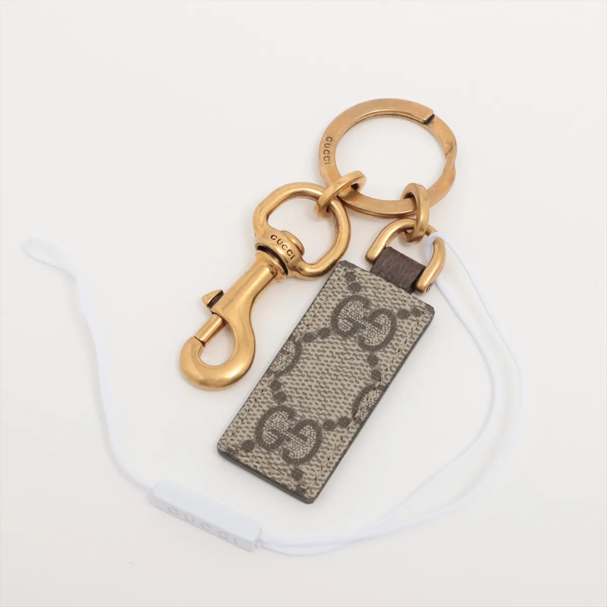 ■新品同様 グッチ オフィディアチャーム 794061 キーリング