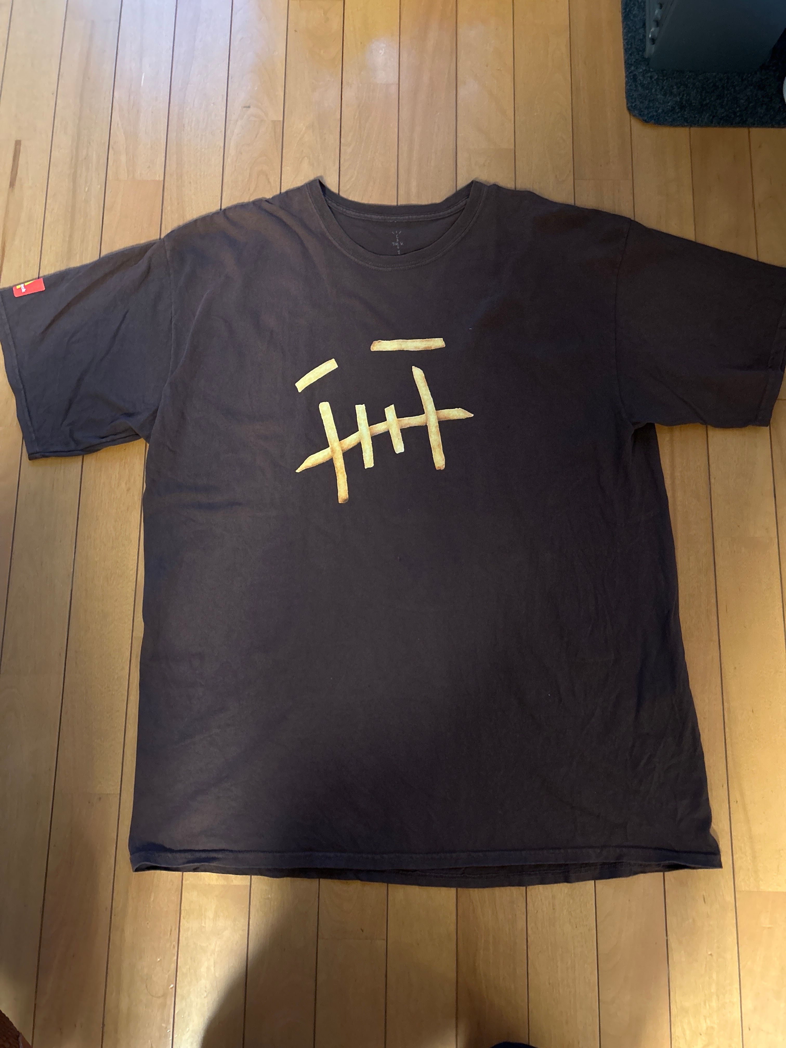 Travis Scott Cactus Jack x McDonald's Fry II T-Shirt "Brown"