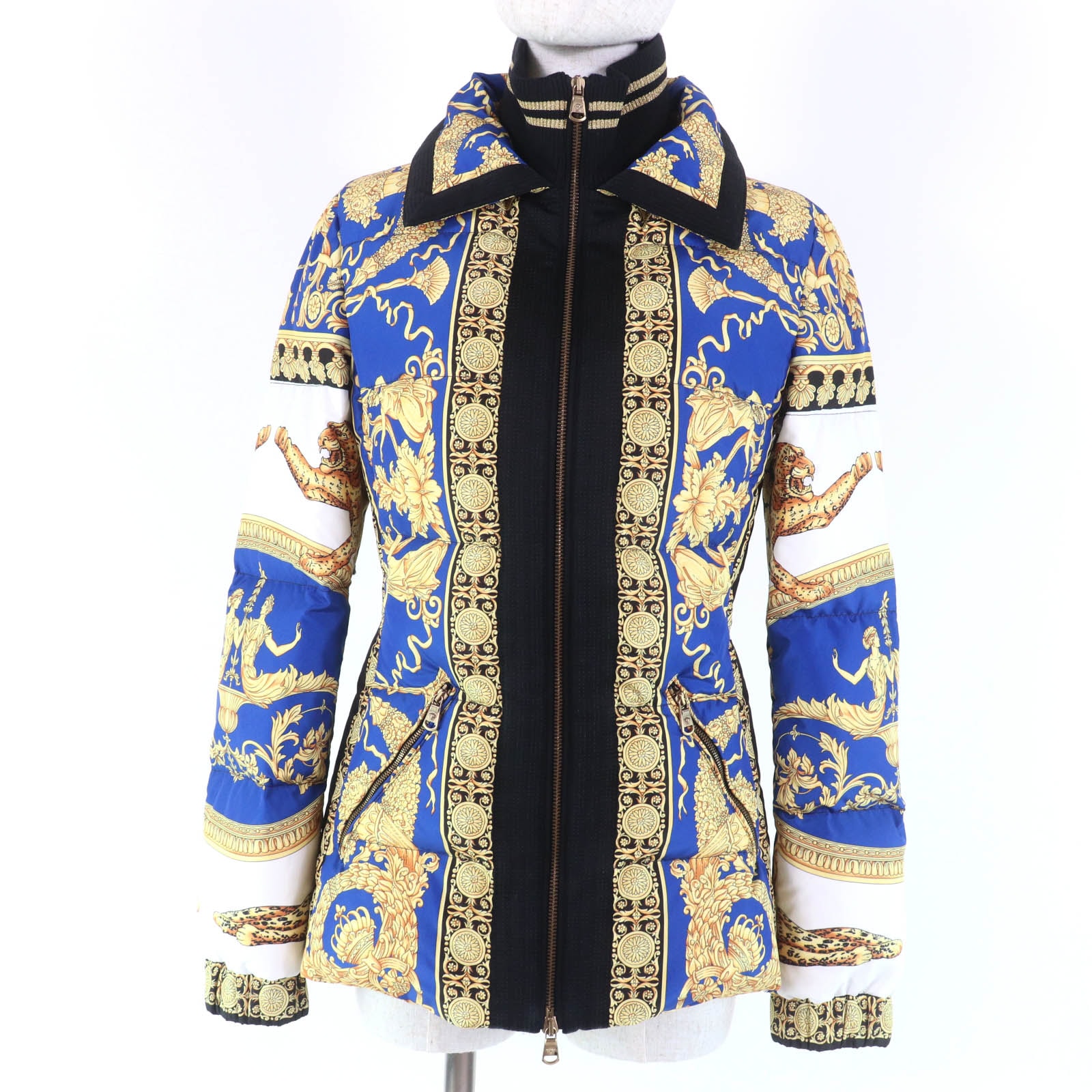 VERSACE Down Jacket "Multicolor"