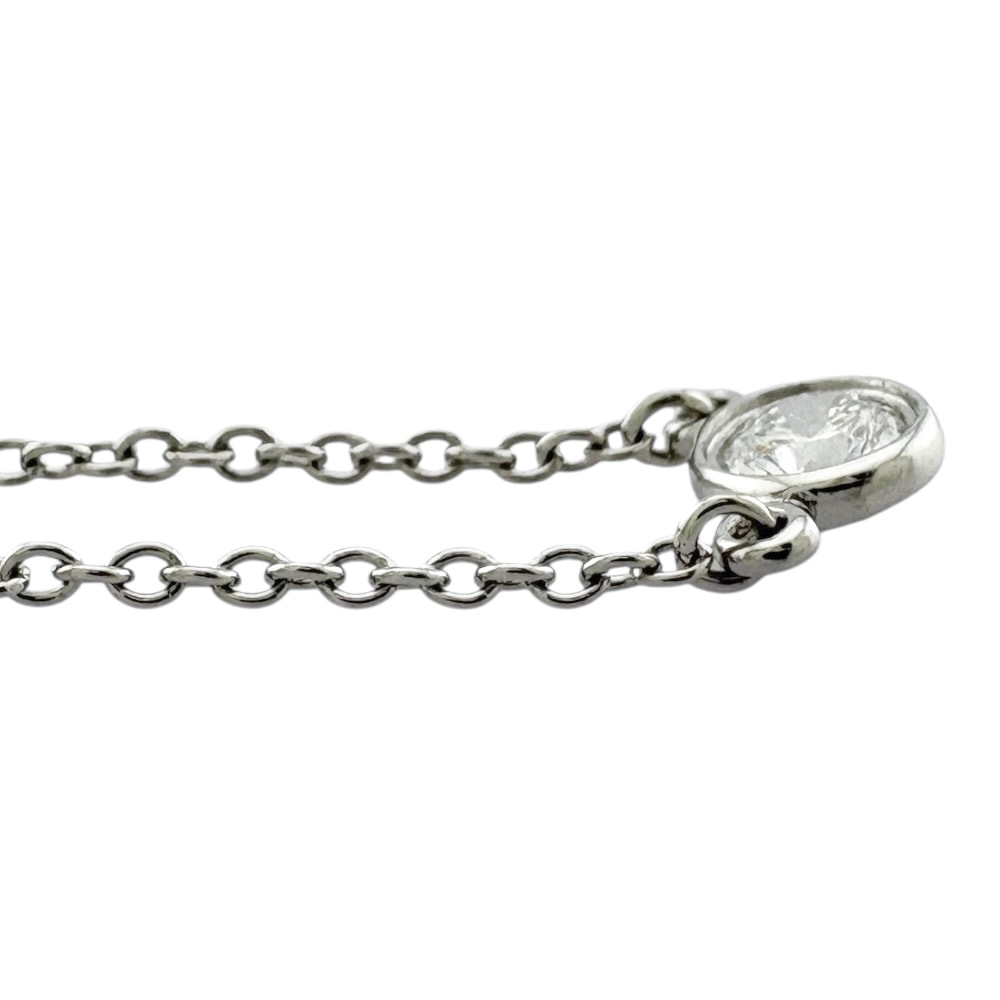 A (未使用に近い)】ティファニー バイザヤード 約0.14ct ネックレス