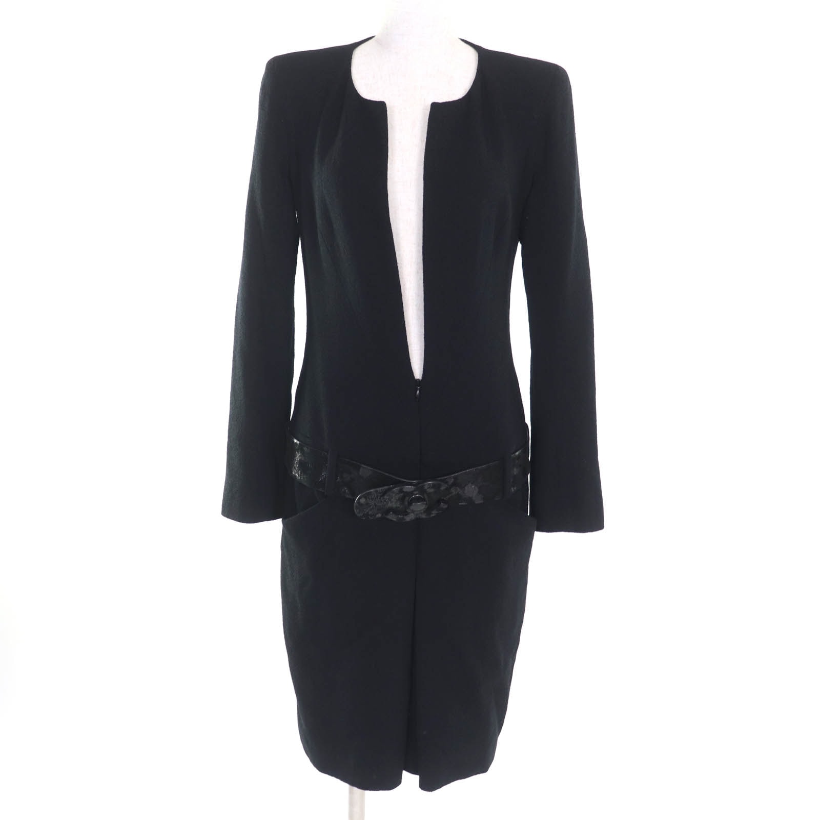 美品 シャネル ワンピース ブラック レディース 38