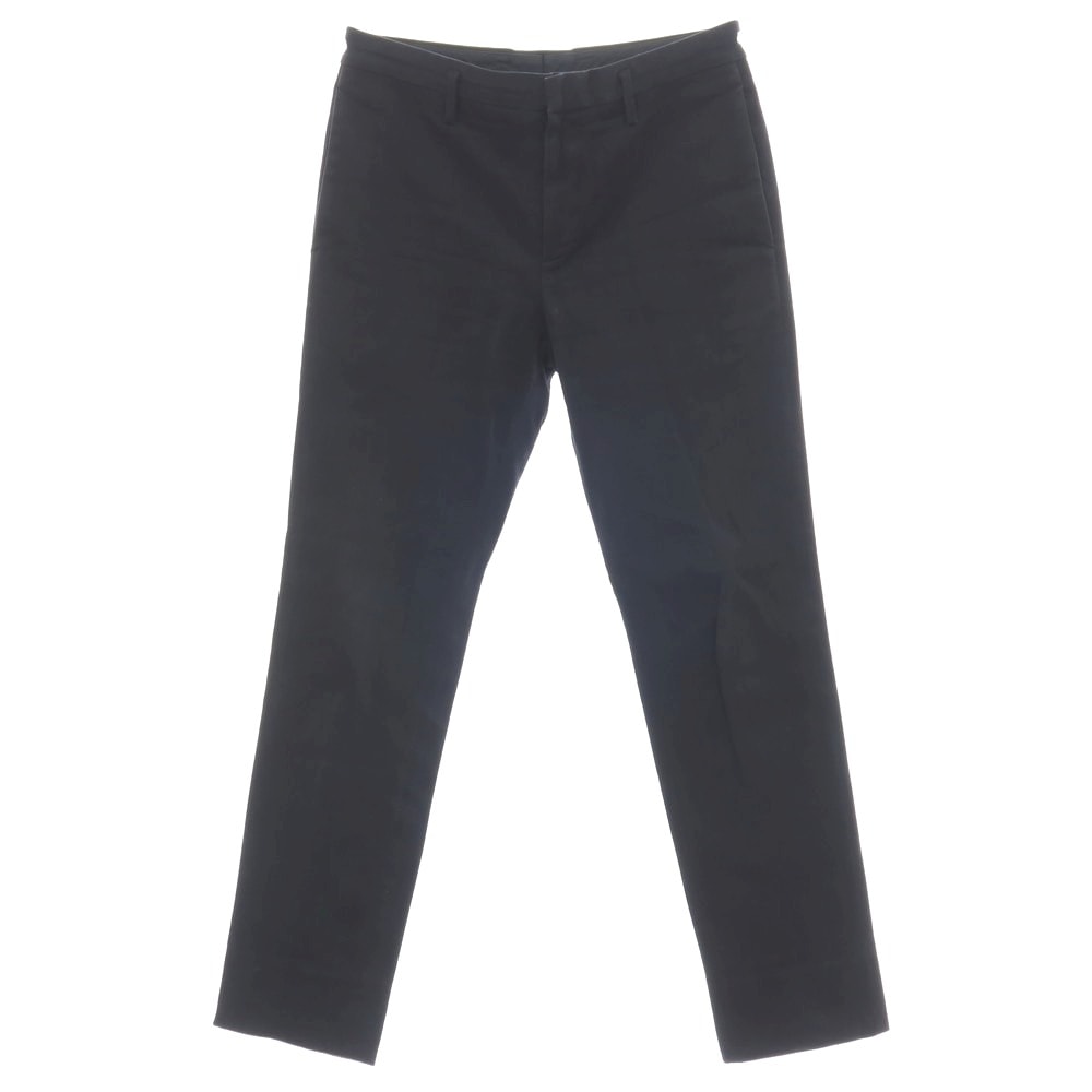 【中古】ジルサンダー JIL SANDER ストレッチ コットン チノパンツ ネイビー【サイズ46】【メンズ】