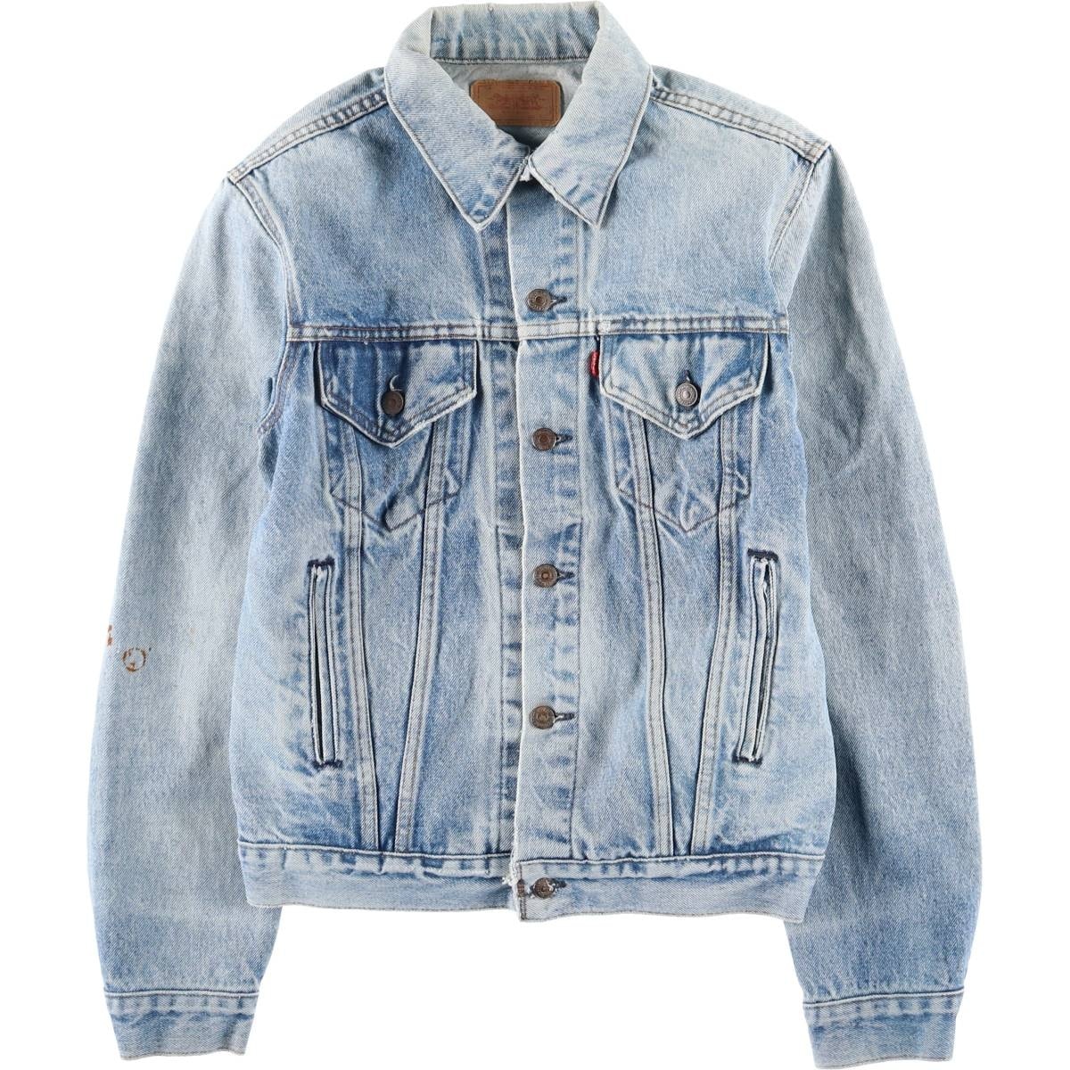 古着 リーバイス Levi's デニムジャケット Gジャン USA製 メンズM相当 ヴィンテージ/eaa618246