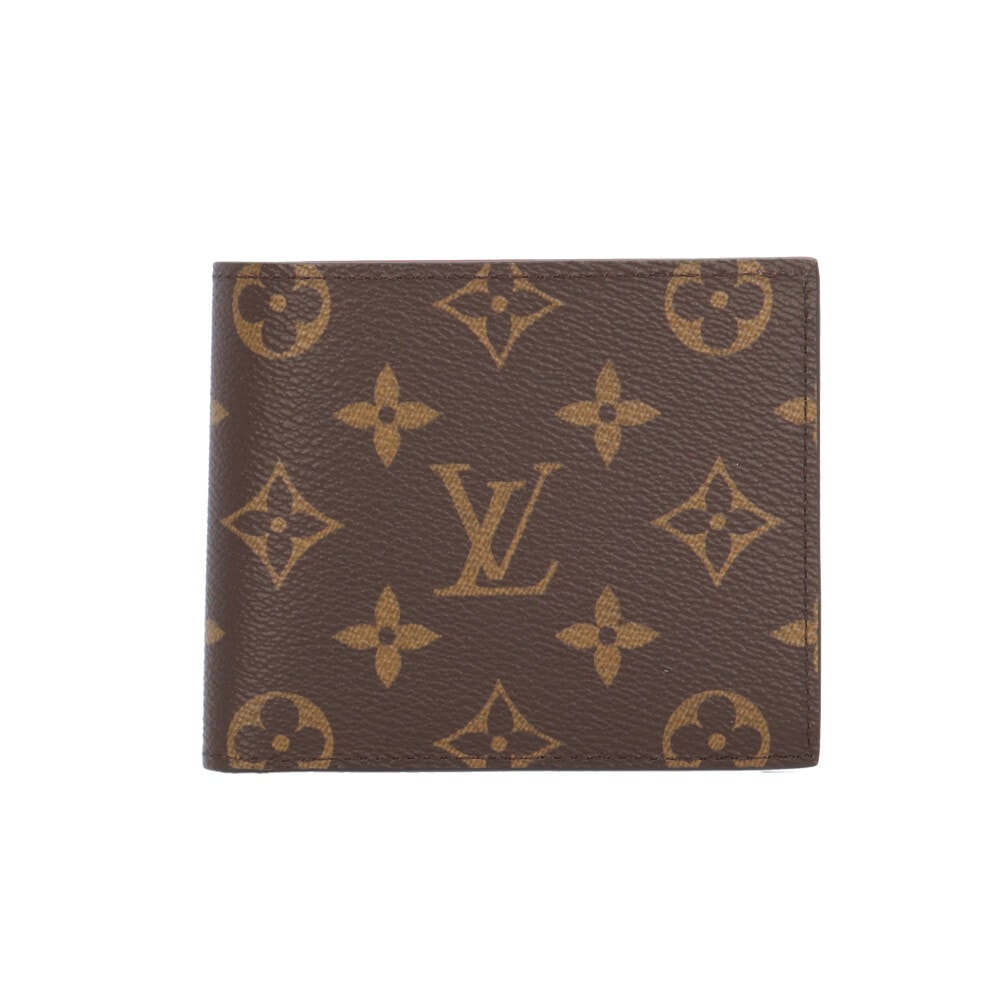 ルイヴィトン ポルトフォイユ マルコ NM モノグラム 二つ折り財布 モノグラムキャンバス M62288 メンズ LOUIS VUITTON  中古