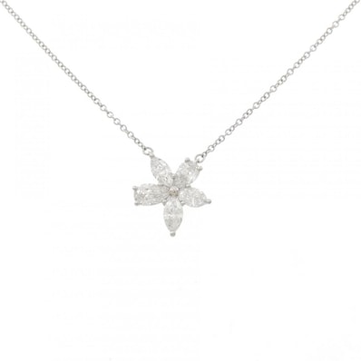 ティファニー ビクトリア ミックスクラスター ラージ ネックレス