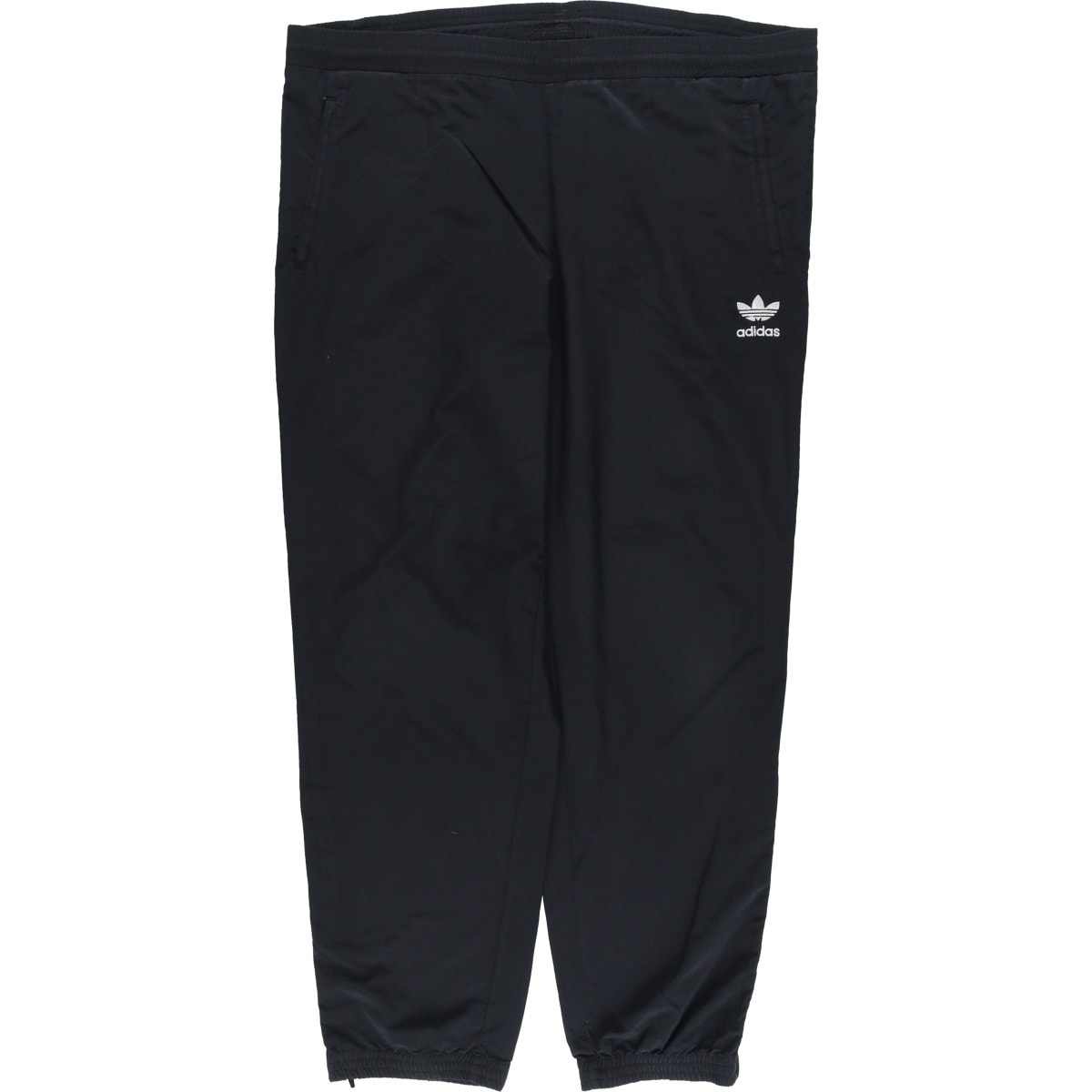 古着 90年代 アディダス adidas ウォームアップパンツ トレフォイルロゴ ナイロンパンツ シャカシャカパンツ メンズL相当 ヴィンテージ/eaa608415