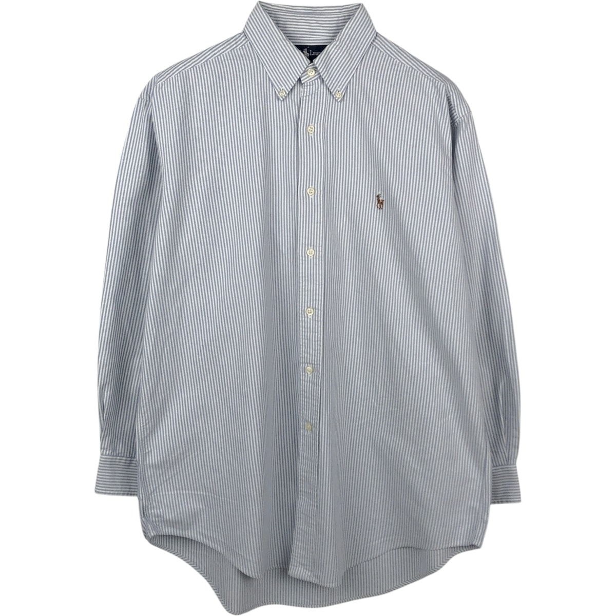 古着 ラルフローレン Ralph Lauren 長袖 ボタンダウンストライプシャツ メンズL相当/eaa666297