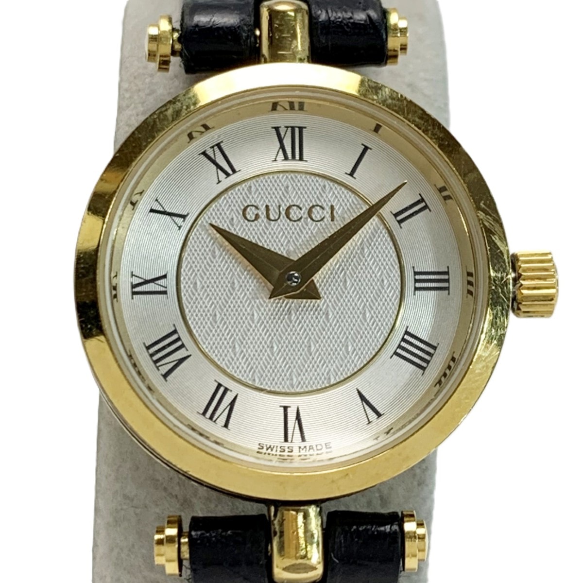 GUCCI グッチ シェリーライン  2040L ゴールド 腕時計 クォーツ レザー