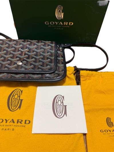 Goyard Plumet Pocket Wallet "Black"