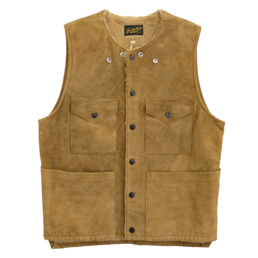 やや傷や汚れあり】TENDERLOIN テンダーロイン ベスト T-SUEDE VEST