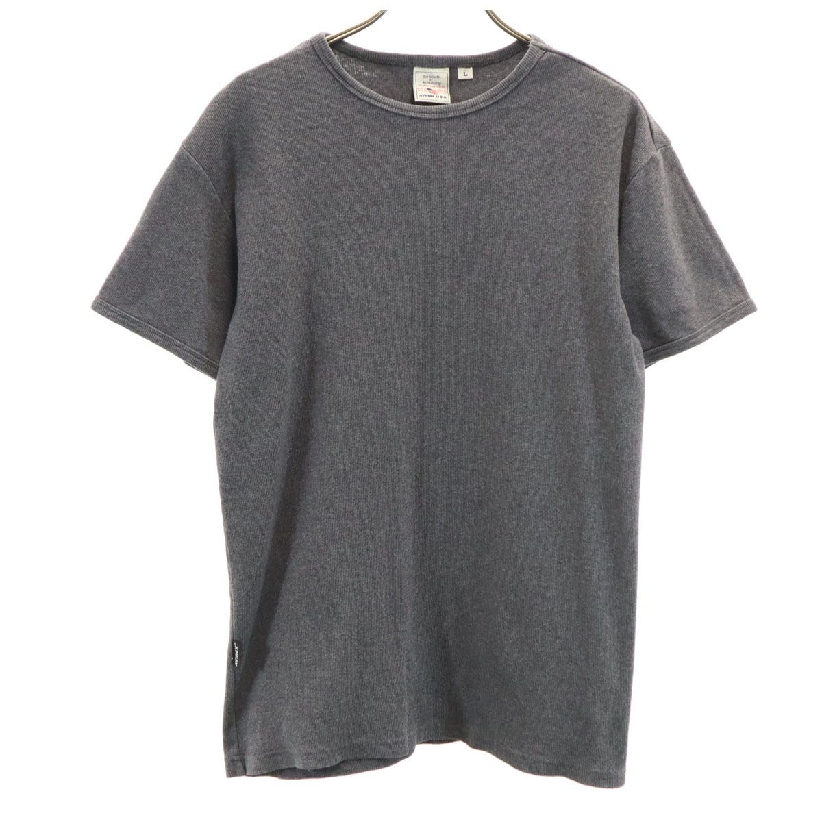 AVIREX 半袖 リブ Tシャツ