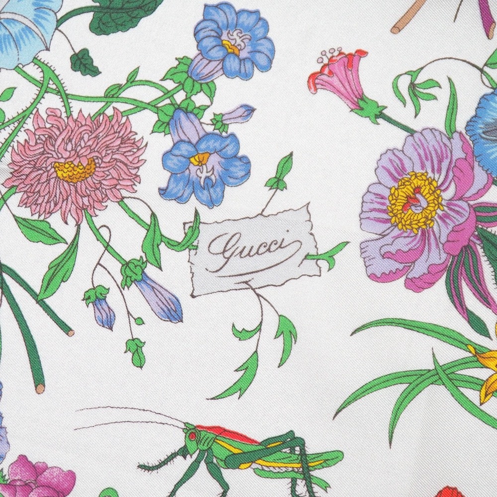 A (未使用に近い)】□美品□GUCCI グッチ ヴィンテージ フローラ