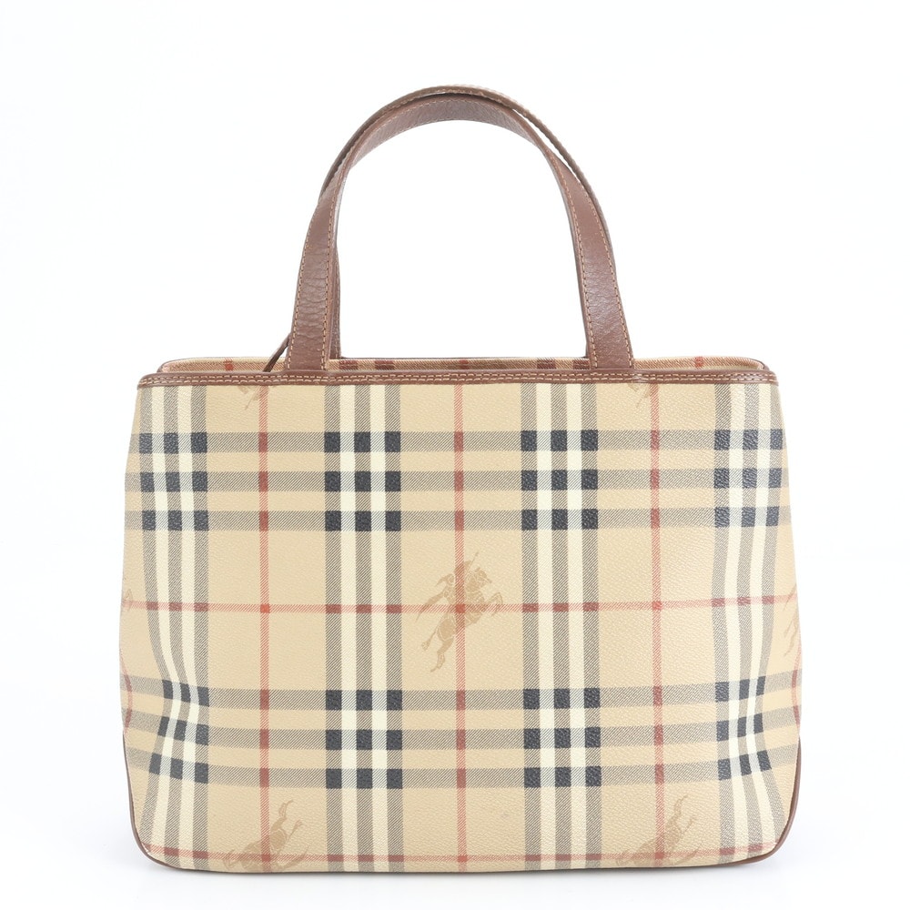 ■極美品 バーバリー ノバ チェックシャドーホーストート バッグ