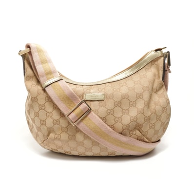グッチ GUCCI GGキャンバス ショルダーバッグ【中古】