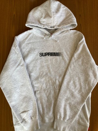 Supreme Motion Logo Hooded Sweatshirt "Grey" (20SS)