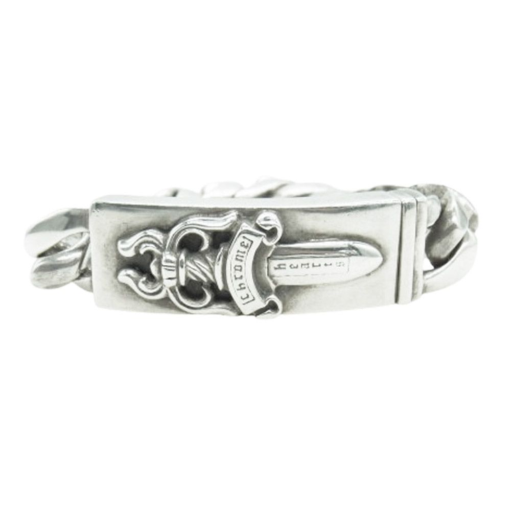 CHROME HEARTS クロムハーツ（原本無） ブレスレット 13LINK ID DAGGER ダガー ID クラシック リンク ブレスレット 13リンク【中古】