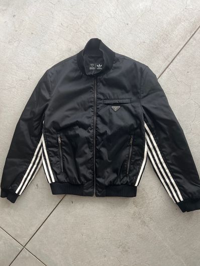 ADIDAS FOR PRADA RE-NYLON TRACK JACKET "Black"