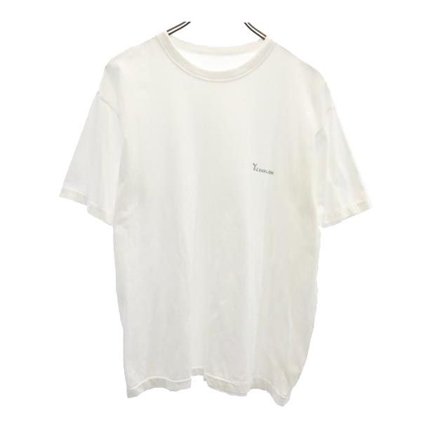 Y's BANG ON! ワイズ バングオン 日本製 ロゴ プリント 半袖 Tシャツ 2 白 ヨウジヤマモト